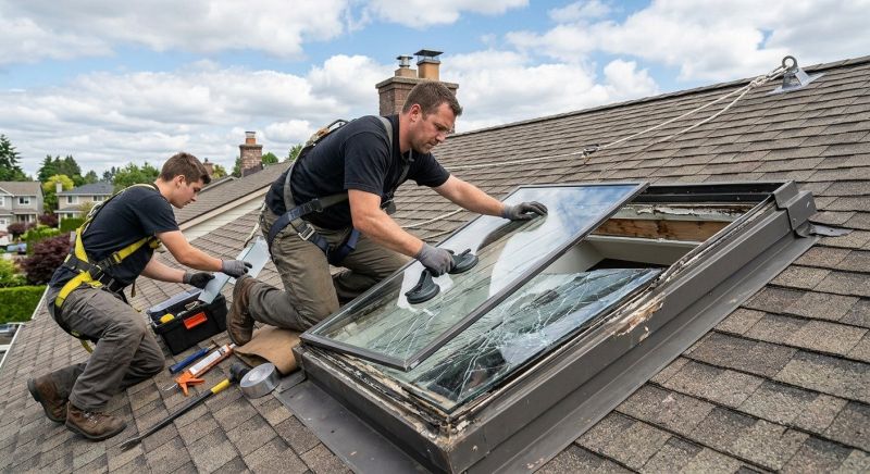 Dome Skylight Repair in Puyallup, WA