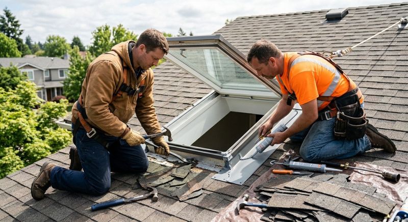 Glass Skylight Repair in Gig Harbor, WA
