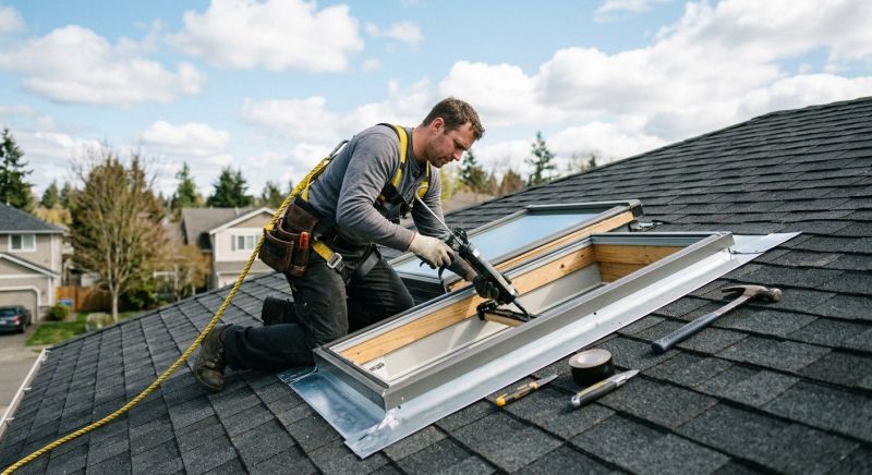Skylight Leak Repair in Puyallup, WA